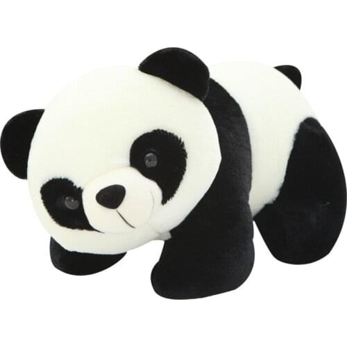 18cm Lovely Panda Plush Stuffed Animal Toy Soft Small Charms KeyChain Plush Appease Doll Toys For Kids Children Gift