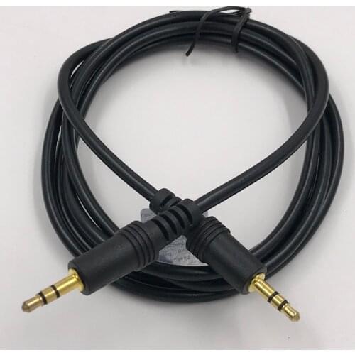 3.5mm Audio Cable High Quality AV Cable For DVD MP4 TV Computer AUX Cable Male to Male Gold Plated 1.5m 3m 5m 10m Black 1Pcs