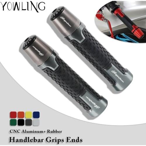 7/8''22mm Motorcycle Aluminum Accessories handlebar grip ends handle bar grips For SUZUKI HAYABUSA GSXR1300 GSX-R 1300 2008-2016
