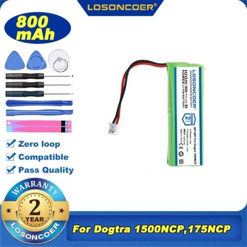 100% Original LOSONCOER BP12RT Battery For Dogtra 1500NCP 175NCP Transmitter 1900NCP 1902NCP 200NCP 202NCP 280NCP 282NCP 7000M
