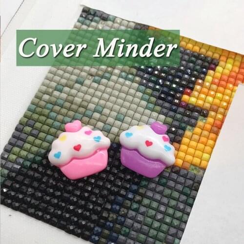 Cupcake Cover minder to keep diamond paintng paper cover out of the way