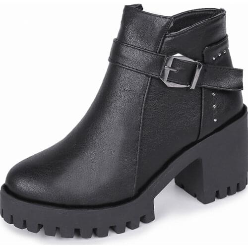 Cowcom Women's Ankle Boots
