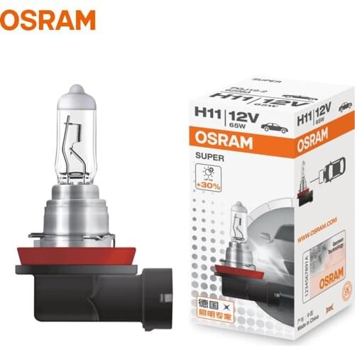 OSRAM H11 62283SUP Car Headlights Car Halogen Fog Lights 12V 65W + 30% Brightness Original Quality (Single)