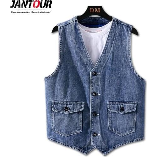 Мужские жилеты с карманами JANTOUR China At AliExpress