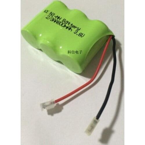 MasterFire 4pcs/lot Original Ni-MH 2/3AA 3.6V 800mAh Ni-MH 2/3AA Rechargeable Battery Pack With Plugs For Cordless Phone