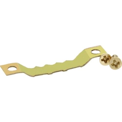 MroMax New Back Plate Hooks Iron Galvanized Single/Double Serrated Hanger 42*8*6/38*6/45*6mm Hardware Hooks 20/50/100/200pcs