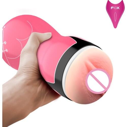 Soft Silicone Masterbation For Men Vagina Real Pussy Adult Sex Toys Sexy Pocket Male Masturbator Cup Erotic Vaginal Toy