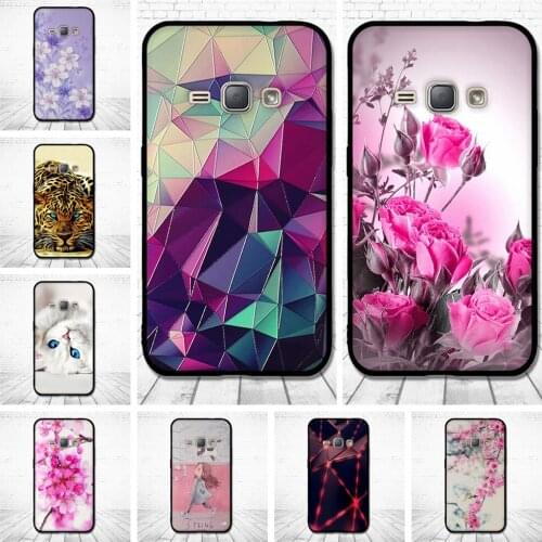 Soft Silicone Fundas For Samsung Galaxy J1 2016 Case 3D Printing Coque For Samsung J1 2016 Duos J120 J120F SM-J120F Back Covers