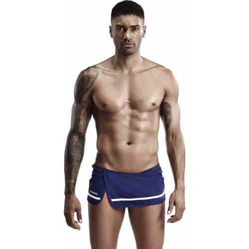 New mens home skirt comfortable solid color lining mens youth home aro pants