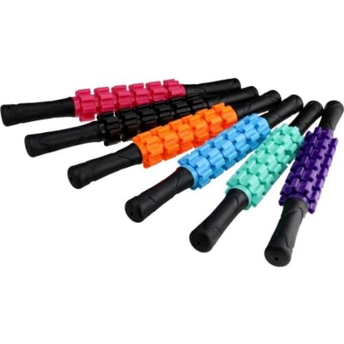 2021 Newly Body Massage Sticks Muscle Roller Tool Trigger Portable for Fitness Yoga Leg Arm SIx Round