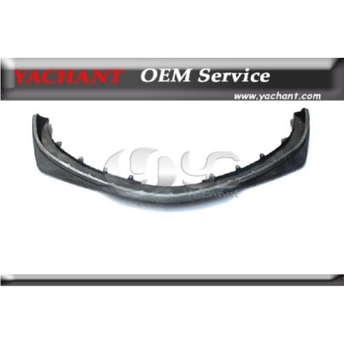 Carbon Fiber VS Style Front Bumper Lip Fit For 2003-2004 Mitsubishi Evolution EVO 8 VIII