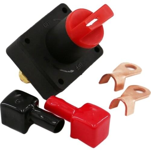 Battery Switch Car Van Truck RV Boat Battery Power Disconnect Rotary Isolator Kill on OFF Switch 300A