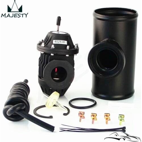 SSQV Blow Off Valve SQV4 + 3" 76mm Alloy Flange Adapter Pipe For H**KS BOV