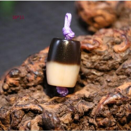 Treasure Talisman Magic Power Tibetan Old Agate 4 Eye Triton dZi Bead Pendant Totem timestown