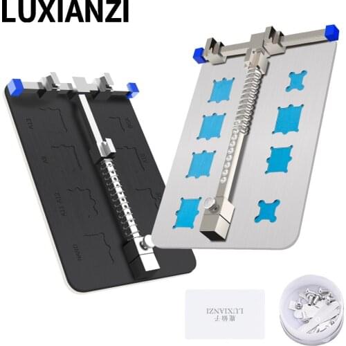 LUXIANZI Universal Fixtures PCB Rework Station For iPhone PC Cpu Ic Chip Adjustable Welding Holder Stand Jig Repairs Tools
