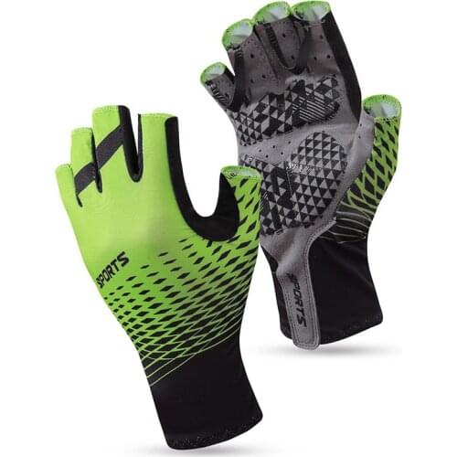 Cycling Bike Gloves Shockproof Breathable Bmx Mountain Bicycle Sports Half Fingerless Finger Gloves Men Women Cycling Equipment