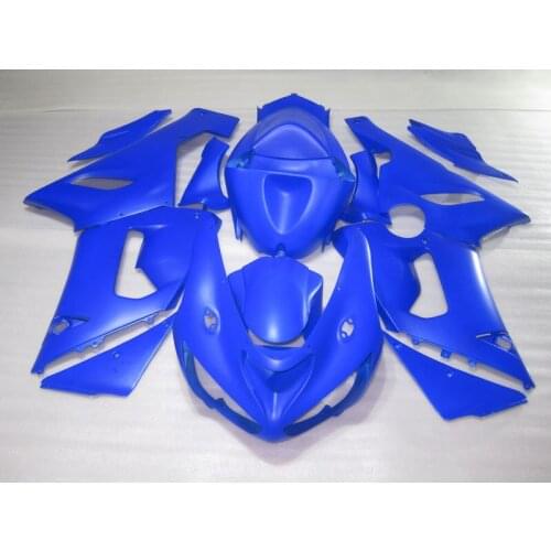 High quality ABS Fairing kit for Kawasaki NINJA ZX 6R 2005 2006 zx6r 05 06 all blue bodywork fairings set HP42