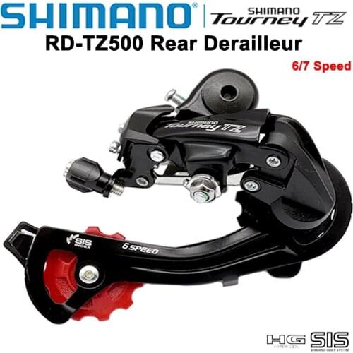 SHIMANO RD TZ500 Rear Derailleurs RD-TZ500 Mountain bicycle Bike MTB Derailleurs 6s 7s 18s 21s Speed