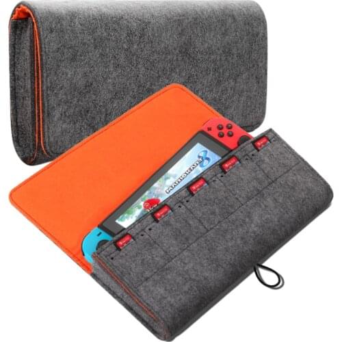 Switch Protection Package Storage Bag Package Game Host Portable Package Switch NX Case Accessories flannel protector