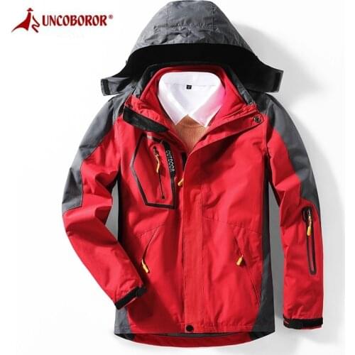 Winter Snow Warm Jacket Women Thermal 2 in 1 Parka Coats Casual Hooded Thick Velvet Waterproof Windproof Jackets Female Overcoat