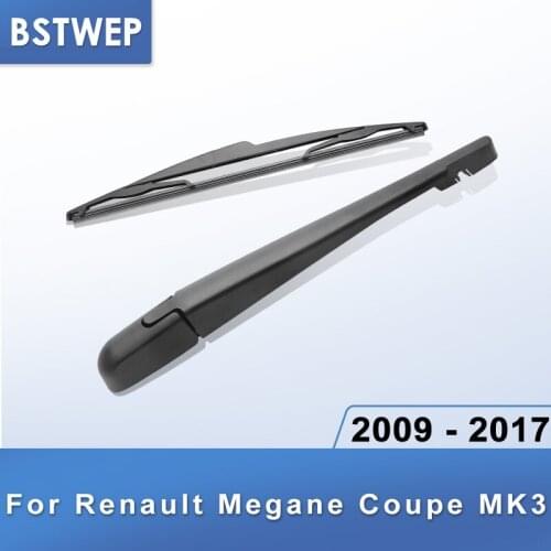 BSTWEP Rear Wiper & Arm for Renault Megane MK3 Coupe 2009 2010 2011 2012 2013 2014 2015 2016 2017