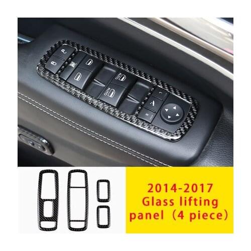 For Jeep Grand Cherokee 14-17 carbon fiber Glass lifting panel 4pcs