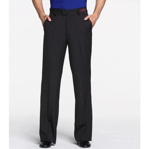 Men Professional Ballroom Latin Modern Dance Pants New Party Jazz Tango Samba Competition Performance Dance Salsa Pants Trousers