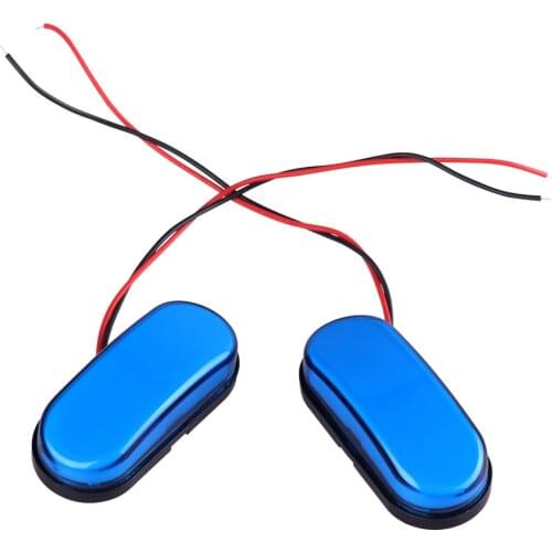 Trailer indicator light side light small tail signal light IP65 10pcs 12V LED truck side sign light, four colors can be selected