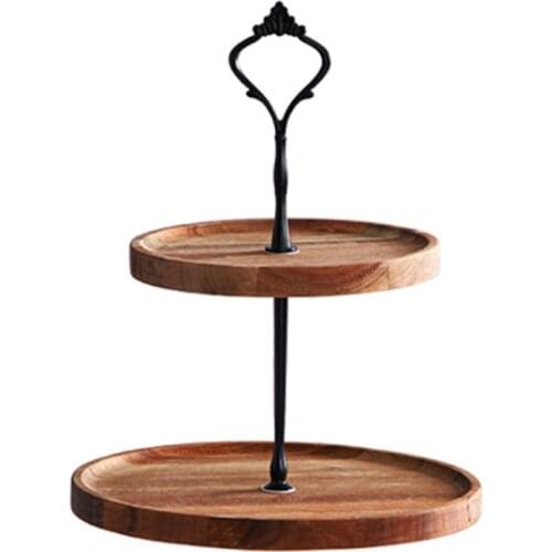 Creative Wooden Cake Tool Set, Dessert Pastry Display Stand,Party Holiday Decoration, Tall Cake Tray, Home Decoration