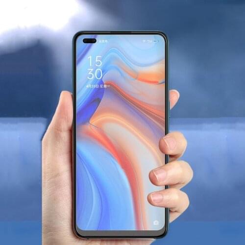 Matte Frosted Tempered Glass for OPPO Reno 4Z 5G Full Cover No Fingerprint for OPPO Reno4 Z 5G Reno 4 Screen Protective Glass