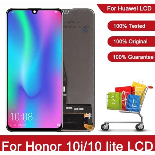 Original 6.21'' LCD For Huawei Honor 10 Lite LCD Touch Screen Replacement For Huawei Honor 10i HRY-LX1 HRY-LX2 HRY-LX1T Display