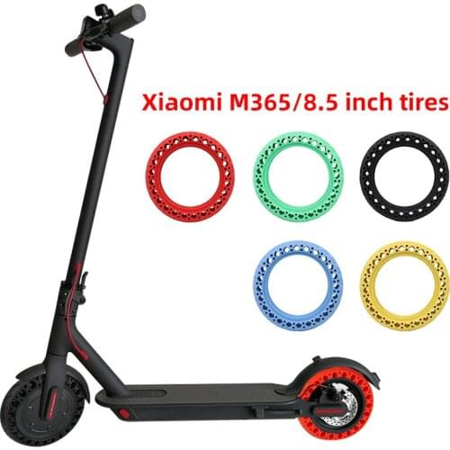 Xiaomi Mijia M365 pro Electric Scooter 8.5 Inch Non-Pneumatic Shock Absorber Tire Rubber Solid Color Tire