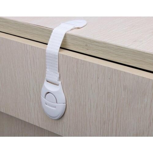 Lengthened Bendy Safety Plastic Locks For Child Kids Cabinet Door Drawers Refrigerator Toilet Safety Lock Baby Protection