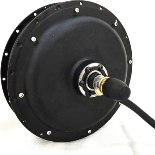 CE certified 60v 5000w 5 kw peak power bldc rear hub motor with double sensors