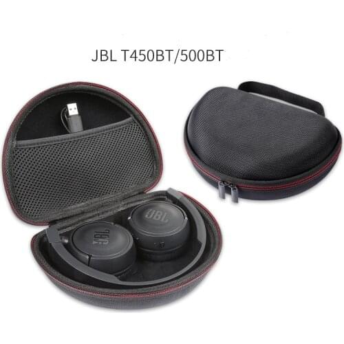 Shockproof EVA Headphone Hard Case Portable Storage Headset Cover Waterproof Headphones Box Carrying Case For JBL T450BT/500BT