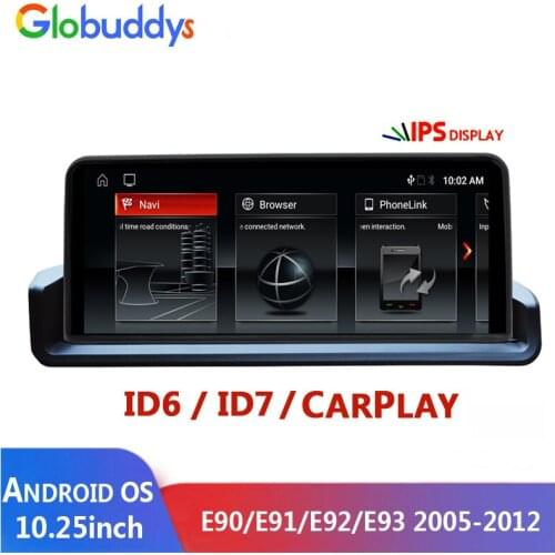 10.25''IPS,Android10,Auto Stereo For BMW E90/E91/E92/E93 3 series,CarPlay,Multimedia Audio Video Play,iDrive Steering