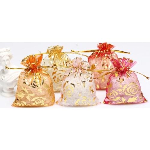 50Pcs Christmas Decorations Childrens Candy Bag Christmas Gift Bag New Year 2021 Warm Winter Christmas Candy Fruit Gift Bag