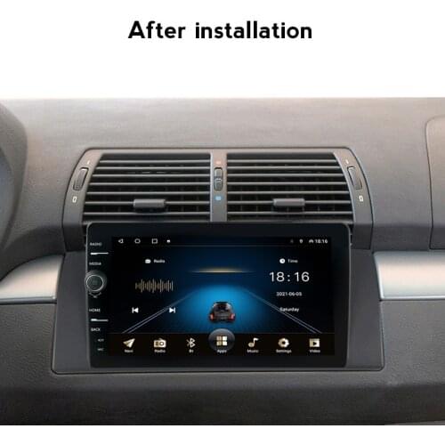 1280*800 Android Car Radio Multimedia Video Player GPS Navigation For BMW 5 E53 X5 E39 1995-2005 2006 No 2din 2 Din Russian WiFi