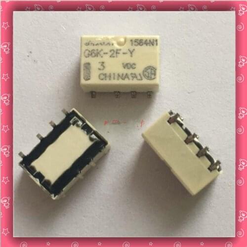 Free shipping 25pcs/lot G6K-2F-Y-3VDC DIP8 Best quality