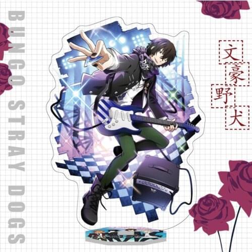 Bungou Stray Dogs Dazai Osamu Nakajima Atsushi Mori Ogai Alice Acrylic Stand Figure Desk Decor Collection Model Toy Doll Gift