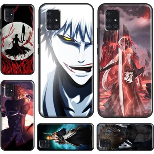Bleach Anime Ichigo Phone Case For Samsung A72 A52 A42 A32 A12 A50 A70 A71 A51 A40 A30S A20 A10 A31 A20e A21S