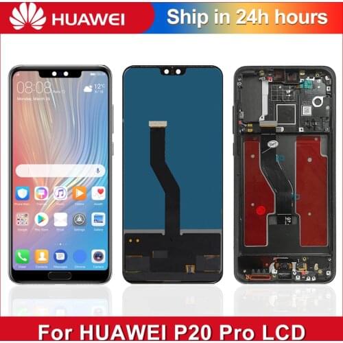 TFT Display For Huawei P20 Pro LCD Touch Screen Digitizer Assembly P20 Pro display with frame 6.1" For Huawei p20 pro screen