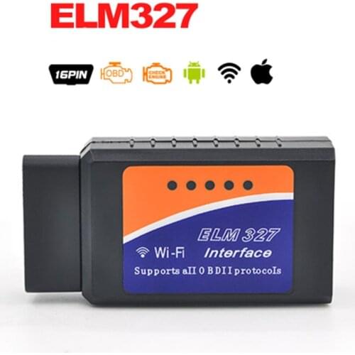 Wifi ELM327 V1.5 OBDII Code Reader Pic18F25K80 Chip Android/IOS Wireless Obd2 fit Iphone Ipad Ipod