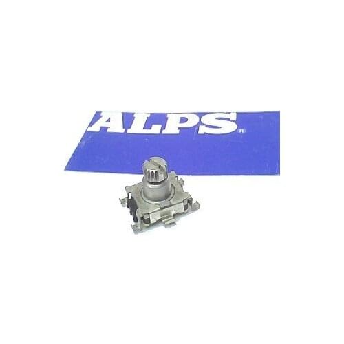 SMD ALPS encoder with switch 18 is positioned pulse point number 9
