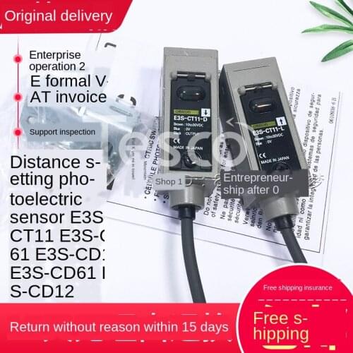 Photoelectric sensor E3S-CT11 E3S-CT11-D CT11-L E3S-CT61 62 CD12