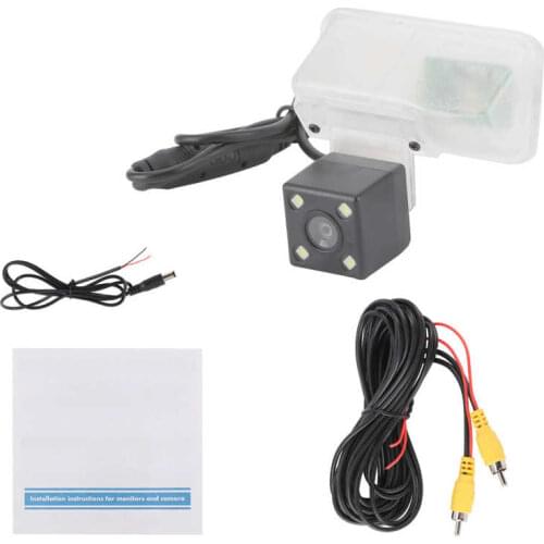 CCD Rear View Camera High Definition 170 Degree Wide Angle IP67 Waterproof for RAV4 20