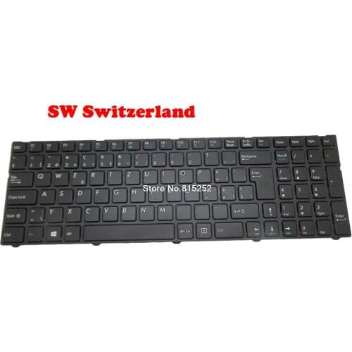 Laptop Keyboard For Medion AKOYA P7643 MD99859 MD99956 MD99977 MD60007 MD60006 MD99962 MD99961 MD99964 MD99963 SW Switzerland