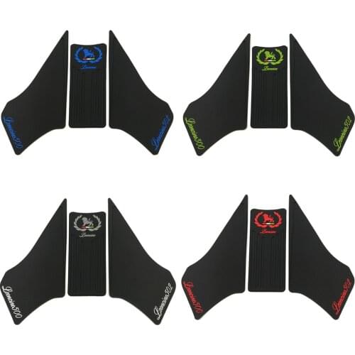 Motorcycle for Benelli Leoncino 502 Leoncino 500 Protector Non-slip Stickers Traction Side Tank Mat Fuel Tank Pad
