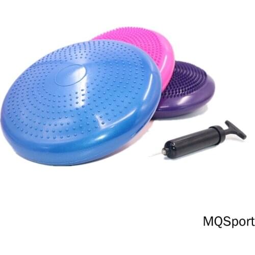 Inflatable Thicken Yoga Balance Mat Massage Point Foot Massage Fitness Exercise Equipment Gym Yoga Balance Board Balance Ball