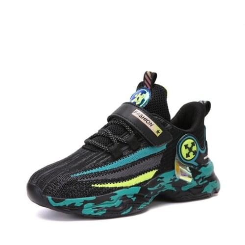 New Fall Childrens Fashion Sports Shoes Boys' Running Leisure Breathable Outdoor Kids Shoes Girls Lightweight Hiking Shoes